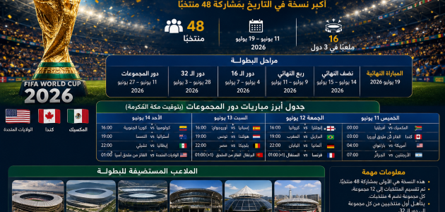 2026 World Cup Schedule